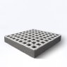 30mm Mini-Mesh Gritted GRP Grating - 3007mm x 1007mm - Light Grey - RAL 7047