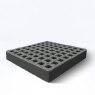 38mm Mini-Mesh Gritted GRP Grating - 3660mm x 1220mm - Dark Grey - RAL 7043