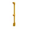 GRP End Post - Side Mount - Yellow (RAL 1003)