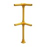 Barclay & Mathieson GRP Corner Post - Pedestal Base - Yellow (RAL 1003)