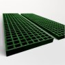 2 x GRP 50mm Heavy Duty Bridging Ladder - Green RAL 6001 2 x GRP 50mm Heavy Duty Bridging Ladder - Green RAL 6001