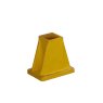 Box Foot to suit 50mm GRP Box Profile - Yellow