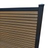 ScenicLiving ScenicLiving Slatted Composite Fence Kit - Oak