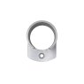 Wall Flange for Aluminium Handrail 42mm, Silver