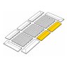Barclay & Mathieson Gritted Ramp Edge, SF Type - Yellow