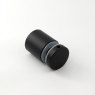 BM Architectural 50mm Eazypost Slab Connector - 316/Matt Black PPC