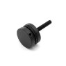 BM Architectural 60mm Diameter Glass Adapter - 316/Matt Black PPC