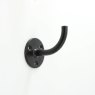 BM Architectural 60mm Eazypost Weld On Handrail Wall Bracket - 316/Matt Black PPC