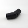 BM Architectural Articulated Elbow 0-70 Degree - 316/Matt Black PPC