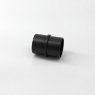 BM Architectural Eazypost Tube Connector - 316/Matt Black PPC