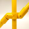 167 - Double Swivel Elbow (Universal 4 Way) to suit 50mm GRP Handrail - Yellow