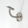 BM Architectural Handrail Rounded Stem Wall Bracket With Fixed Saddle