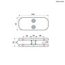 BM Architectural Eazypost 180 Degree 10mm Glass Connector